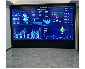 安徽大佳一餐饮集团采购我司55寸拼接屏